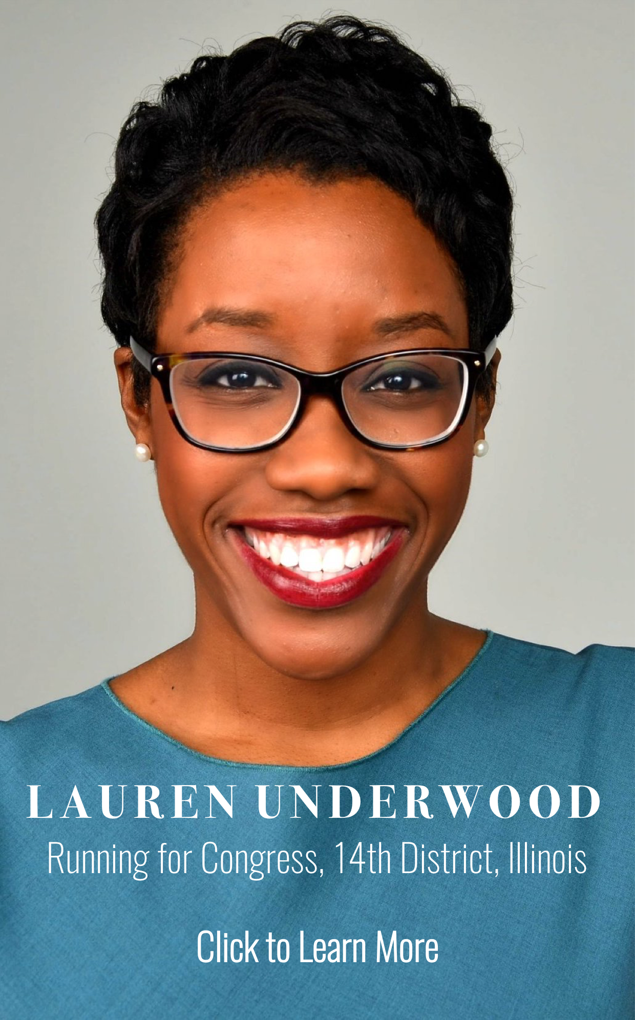 Lauren Underwood_m <strong>Lauren Underwood</strong><BR>
Running for U.S. Rep., 14th District (IL)