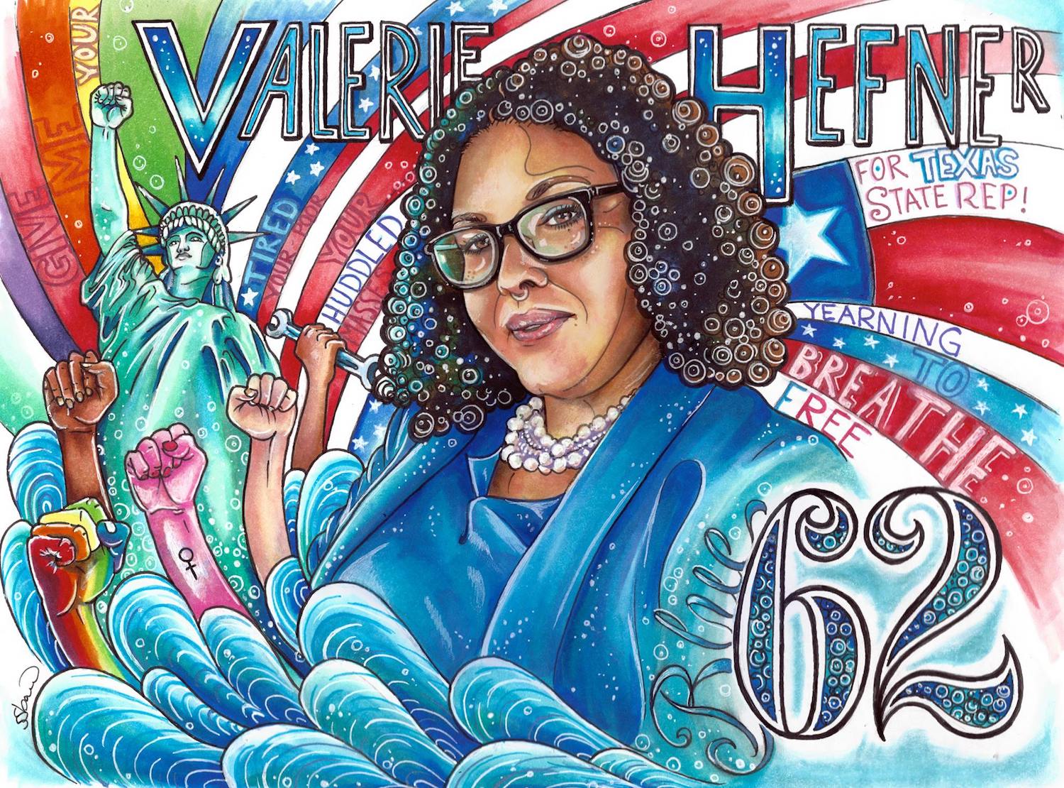 Valerie Hefner, Willoughby Avenue, The Five Fifths, KOLUMN Magazine, KOLUMN, African American Politics, Blacks in Politics, Black Vote, Vote Black